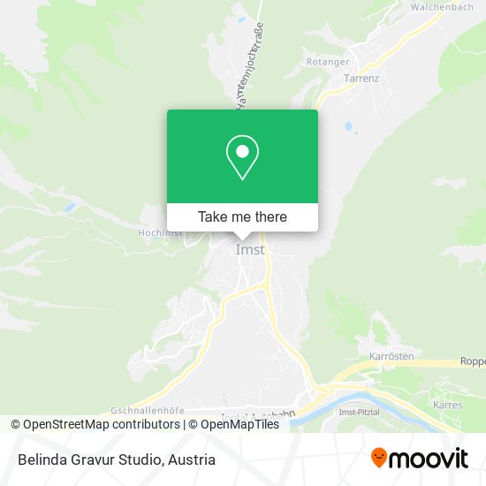 Belinda Gravur Studio map