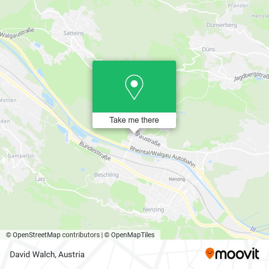 David Walch map