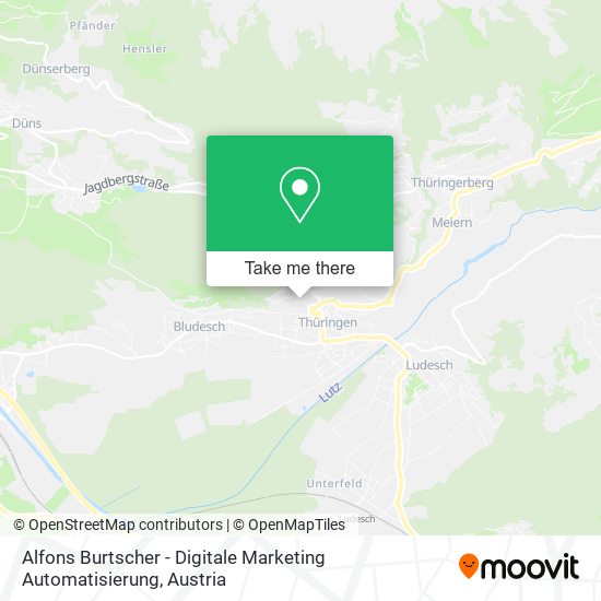 Alfons Burtscher - Digitale Marketing Automatisierung map