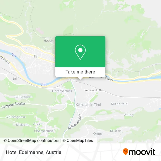 Hotel Edelmanns map