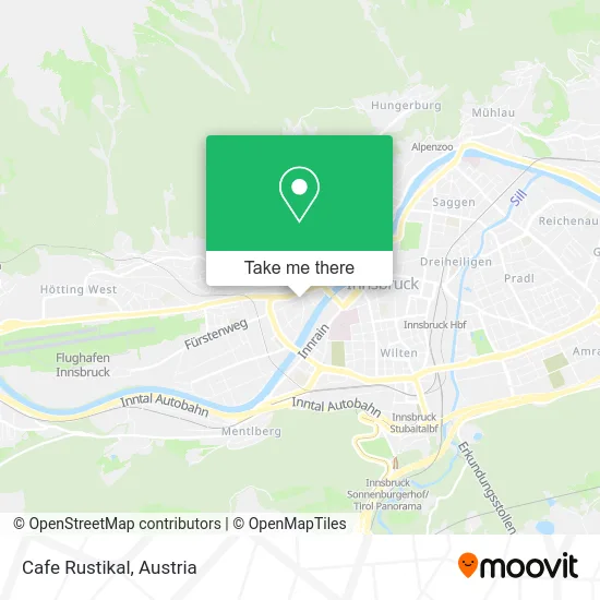 Cafe Rustikal map