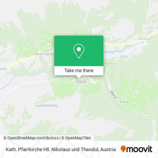Kath. Pfarrkirche Hll. Nikolaus und Theodul map