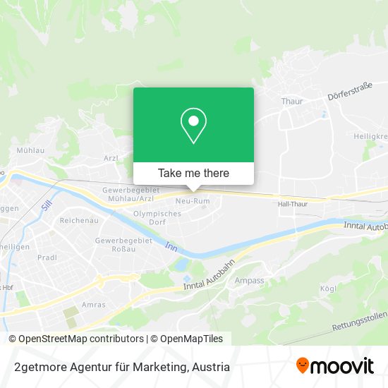 2getmore Agentur für Marketing map