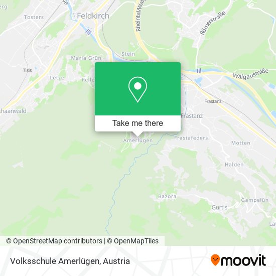 Volksschule Amerlügen map