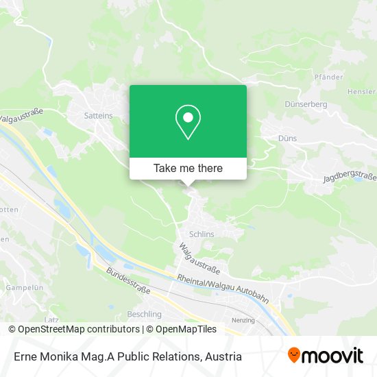 Erne Monika Mag.A Public Relations map