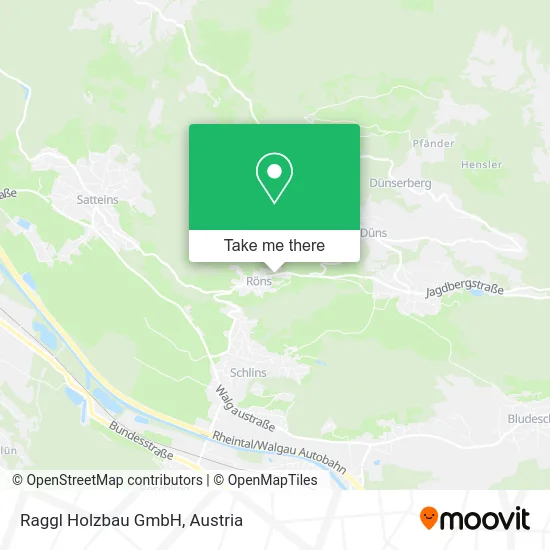 Raggl Holzbau GmbH map