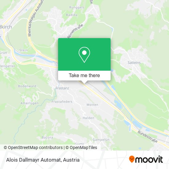 Alois Dallmayr Automat map