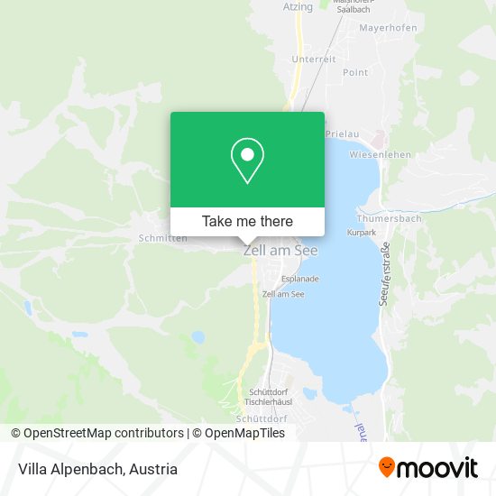 Villa Alpenbach map