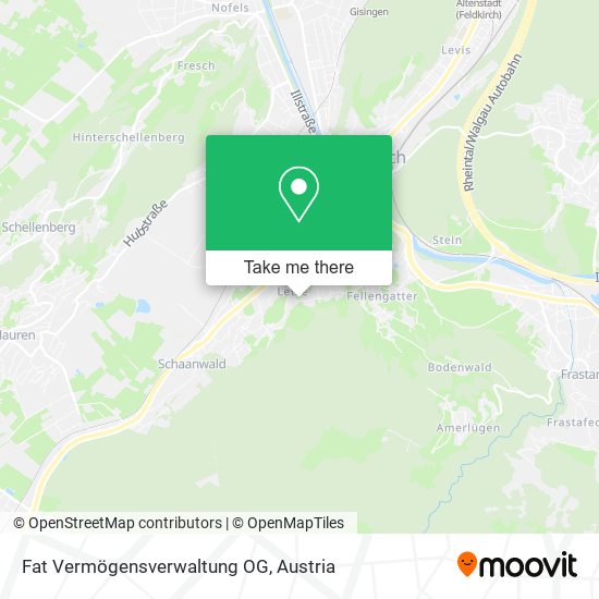 Fat Vermögensverwaltung OG map