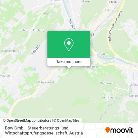 Bsw GmbH Steuerberatungs- und Wirtschaftsprüfungsgesellschaft map