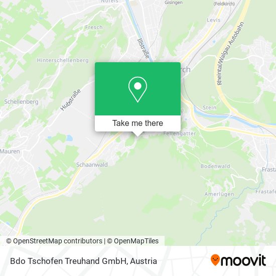 Bdo Tschofen Treuhand GmbH map
