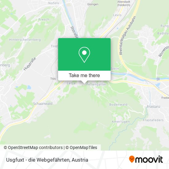 Usgfuxt - die Webgefährten map