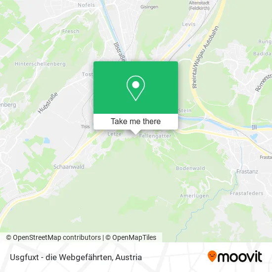Usgfuxt - die Webgefährten map