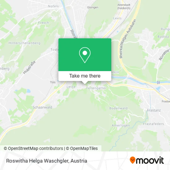 Roswitha Helga Waschgler map