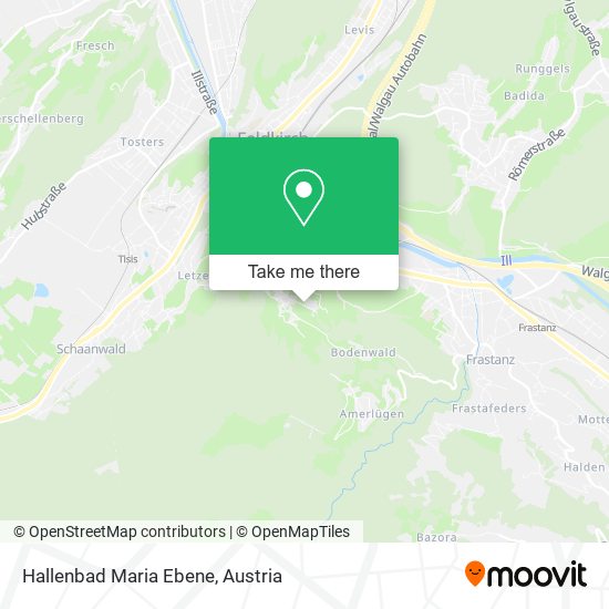 Hallenbad Maria Ebene map