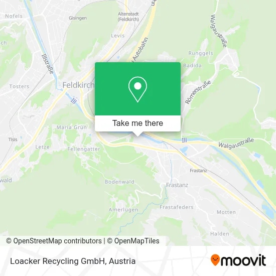 Loacker Recycling GmbH map