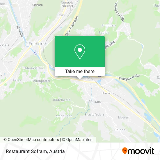Restaurant Sofram map