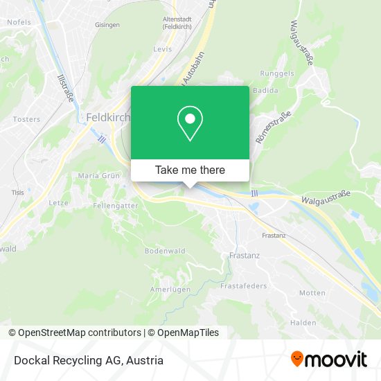 Dockal Recycling AG map