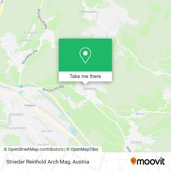 Strieder Reinhold Arch Mag map