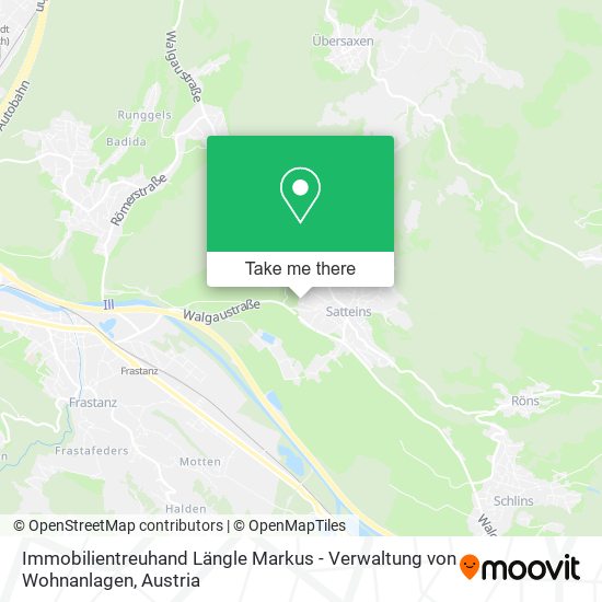 Immobilientreuhand Längle Markus - Verwaltung von Wohnanlagen map