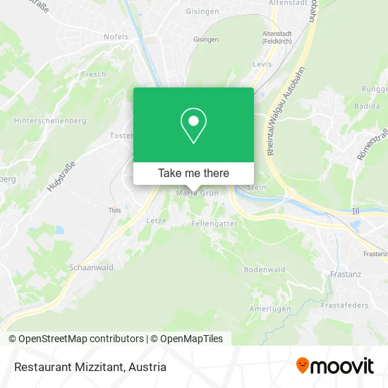 Restaurant Mizzitant map