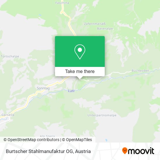 Burtscher Stahlmanufaktur OG map