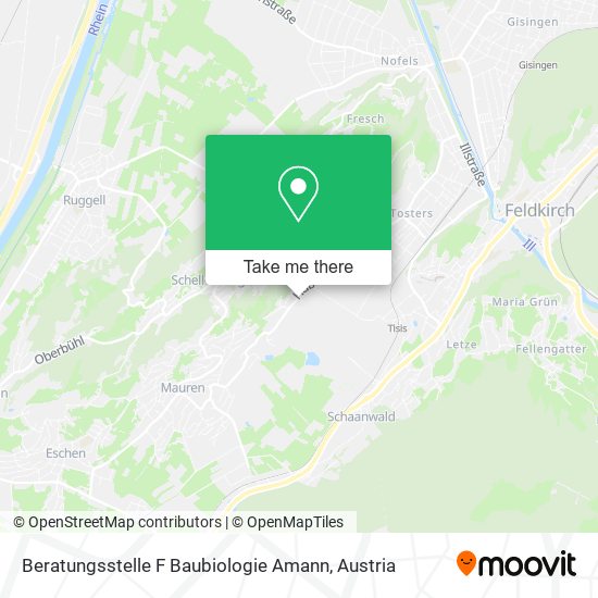 Beratungsstelle F Baubiologie Amann map