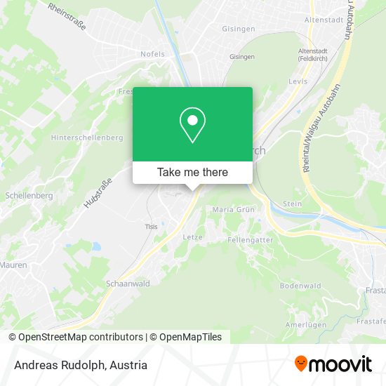 Andreas Rudolph map