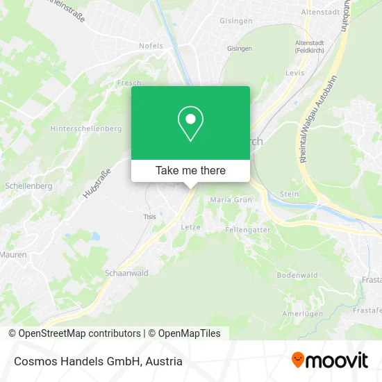 Cosmos Handels GmbH map