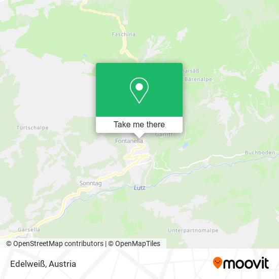 Edelweiß map