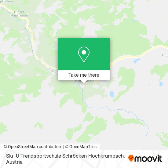 Ski- U Trendsportschule Schröcken-Hochkrumbach map