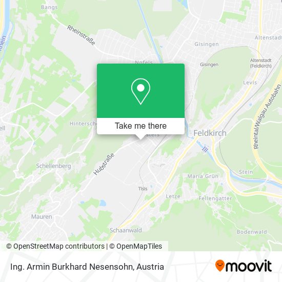 Ing. Armin Burkhard Nesensohn map
