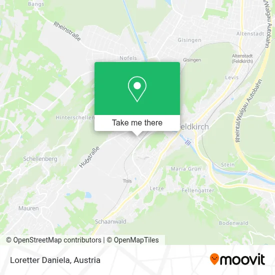 Loretter Daniela map