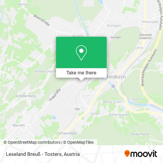 Leseland Breuß - Tosters map