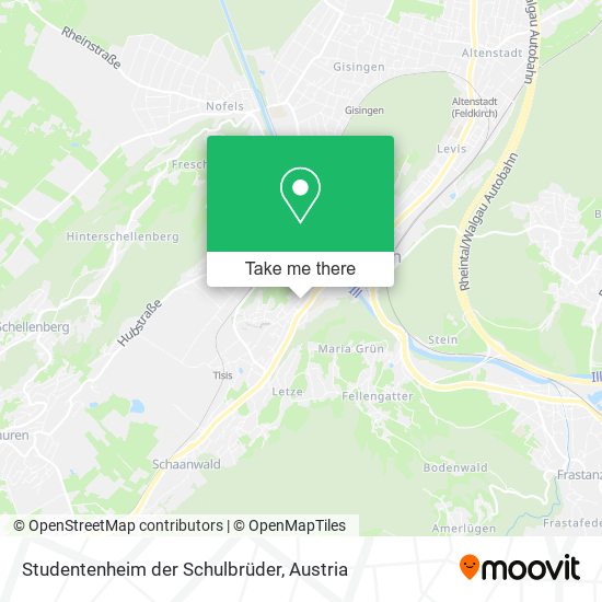 Studentenheim der Schulbrüder map