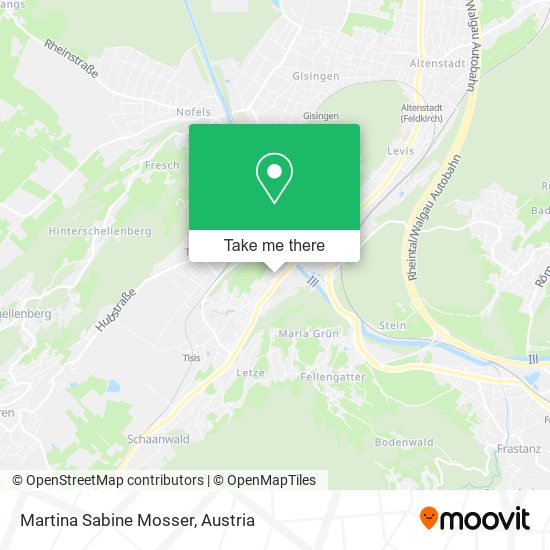 Martina Sabine Mosser map