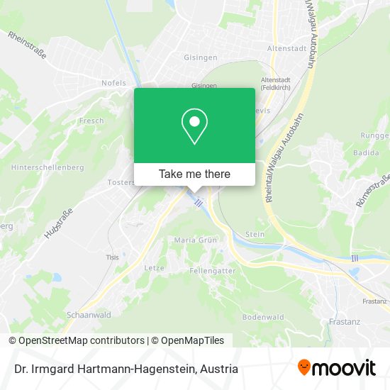 Dr. Irmgard Hartmann-Hagenstein map