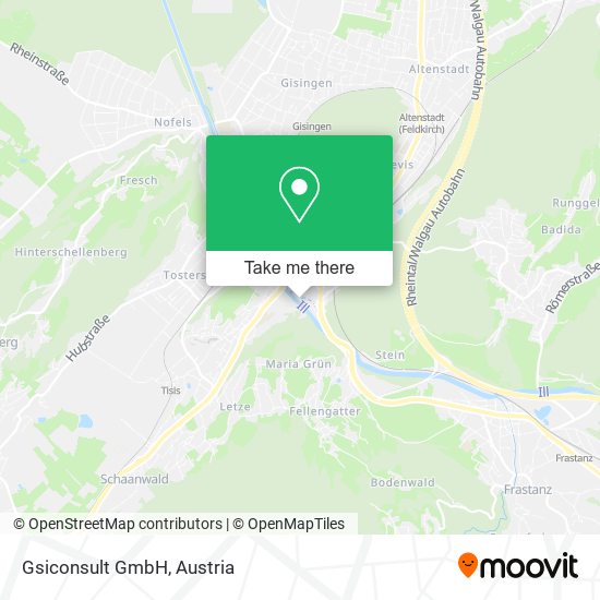 Gsiconsult GmbH map