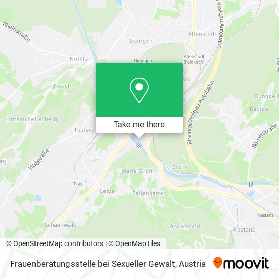 Frauenberatungsstelle bei Sexueller Gewalt map