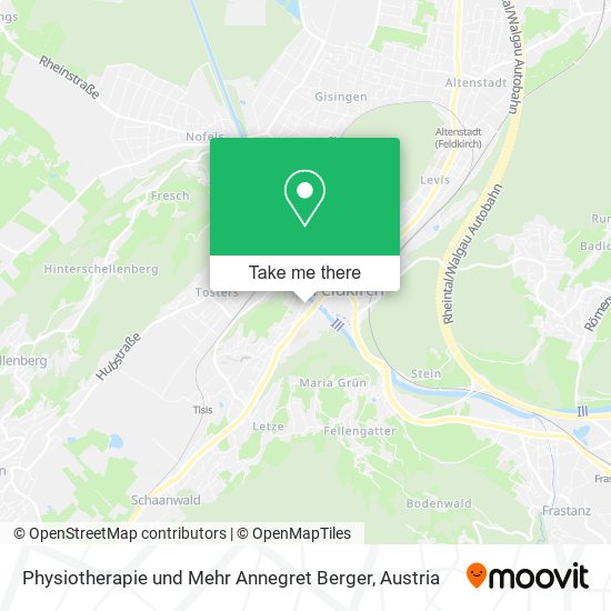 Physiotherapie und Mehr Annegret Berger map