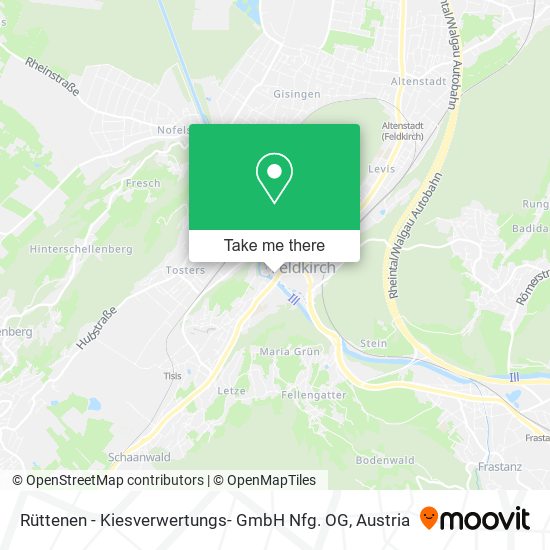 Rüttenen - Kiesverwertungs- GmbH Nfg. OG map