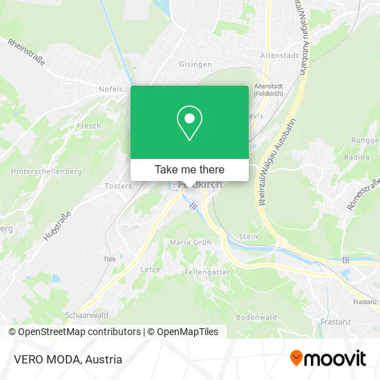 VERO MODA map