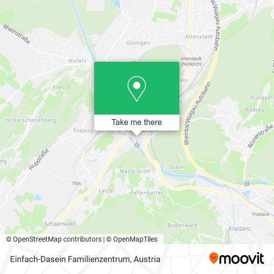 Einfach-Dasein Familienzentrum map