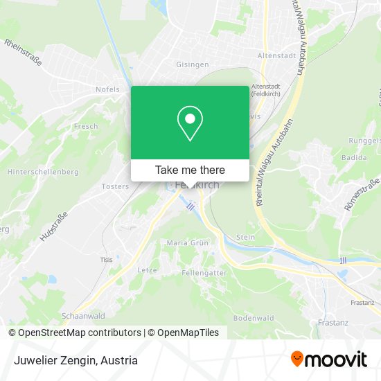 Juwelier Zengin map