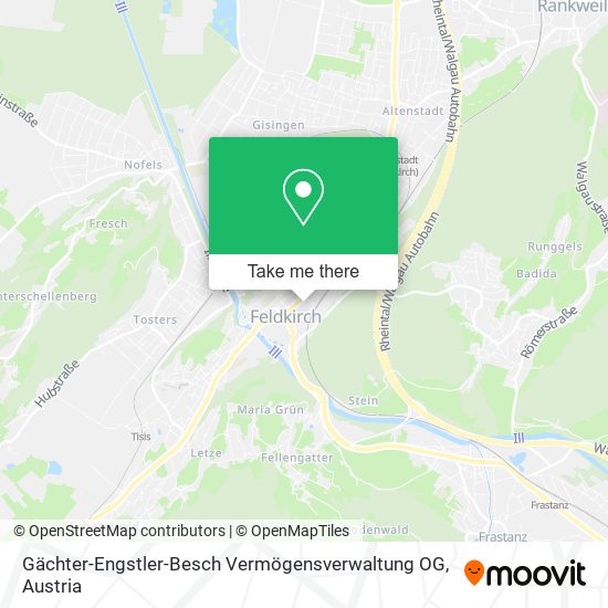 Gächter-Engstler-Besch Vermögensverwaltung OG map