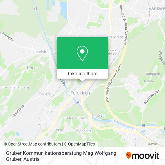 Gruber Kommunikationsberatung Mag Wolfgang Gruber map