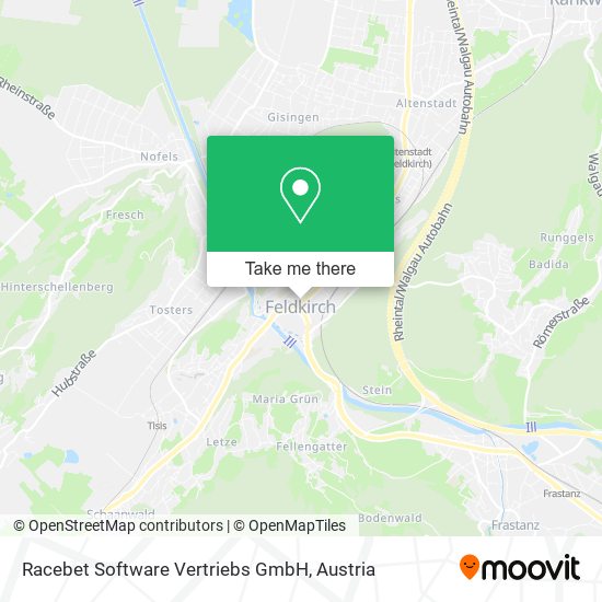 Racebet Software Vertriebs GmbH map