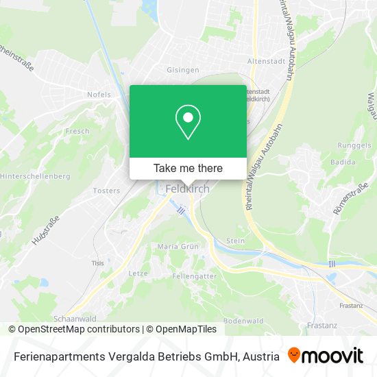 Ferienapartments Vergalda Betriebs GmbH map