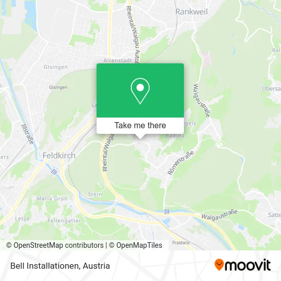 Bell Installationen map