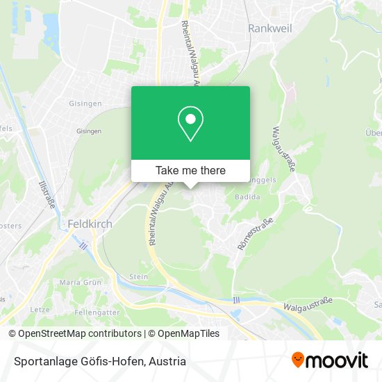 Sportanlage Göfis-Hofen map